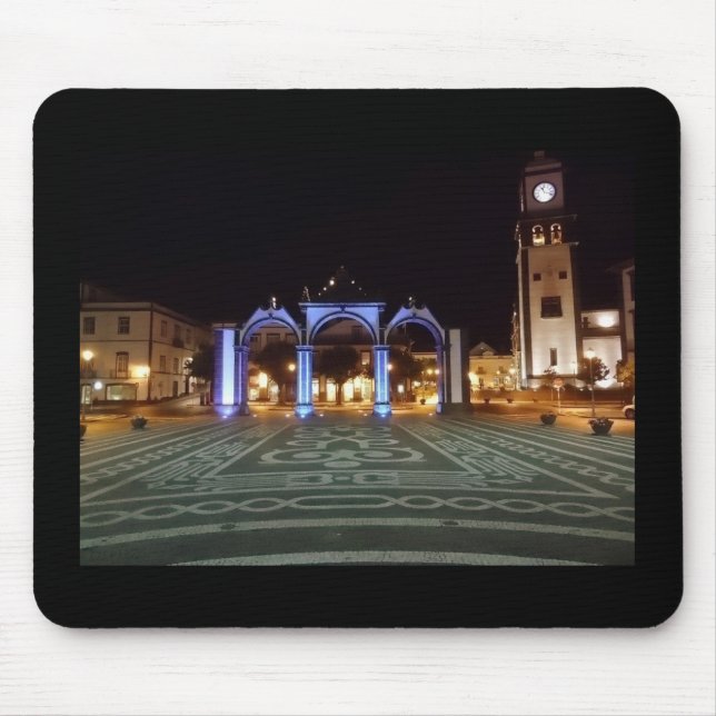 Alfombrilla De Ratón Azores (Ponta Delgada) Mousepad (Frente)