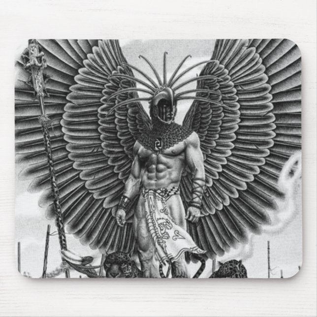 Alfombrilla De Ratón aztec20warrior (Frente)