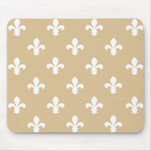 Alfombrilla De Ratón Azúcar largo Neutral Fleur de Lys
