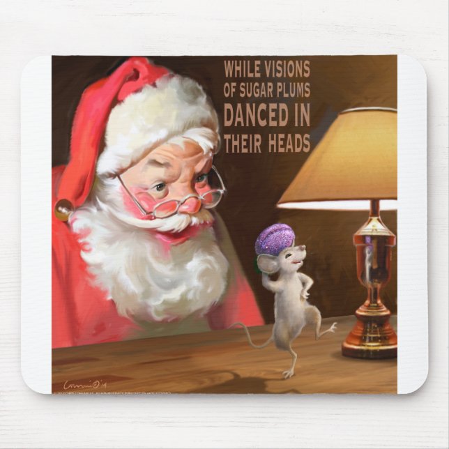 Alfombrilla De Ratón Azúcar Plums.tif de CON32 Santa 2 (Frente)