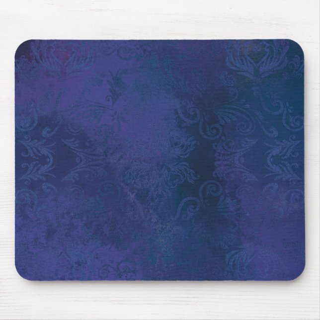 Alfombrilla De Ratón azul (Frente)