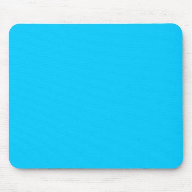 Alfombrilla De Ratón Azul Acuático (Frente)