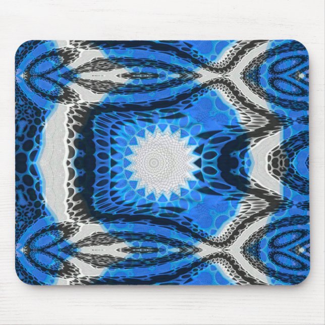 Alfombrilla De Ratón Azul atómico (Frente)