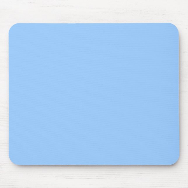 Alfombrilla De Ratón Azul Claro (Frente)