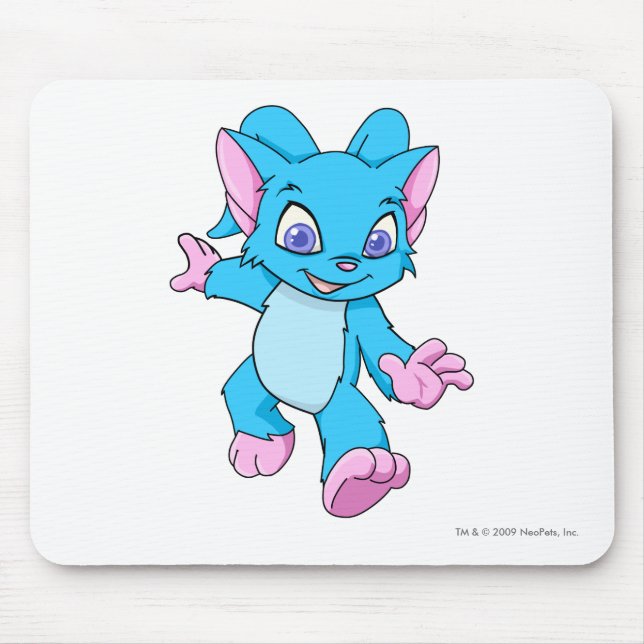 Alfombrilla De Ratón Azul de Acara (Frente)