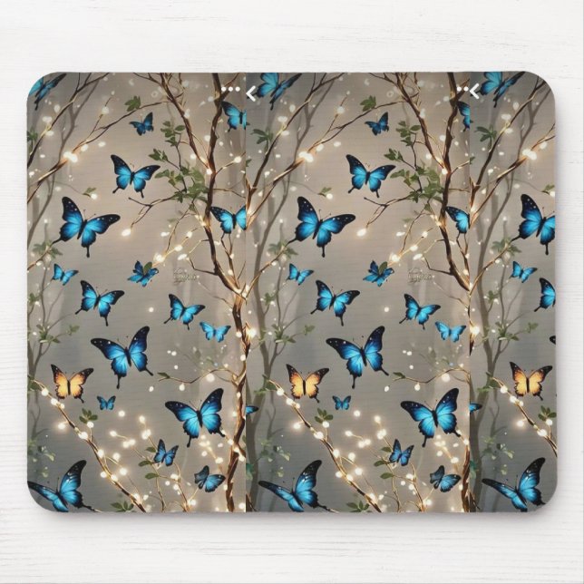 Alfombrilla De Ratón AZUL DE BARRILLO EN Mousepad (Frente)