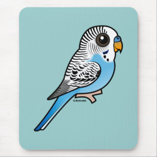 Alfombrilla De Ratón Azul de Birdorable Budgie