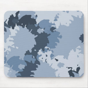 Alfombrilla De Ratón Azul de Camo