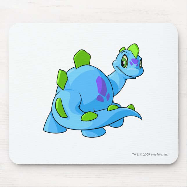 Alfombrilla De Ratón Azul de Chomby (Frente)