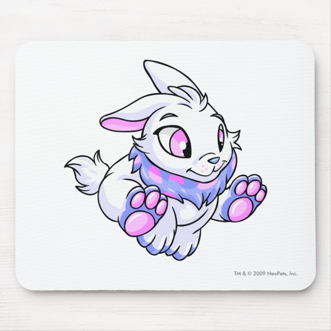 Alfombrilla De Ratón Azul de Cybunny (Frente)
