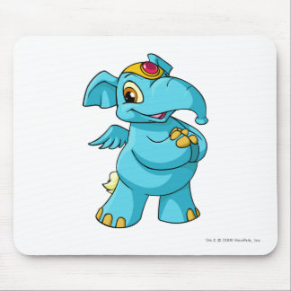 Alfombrilla De Ratón Azul de Elephante