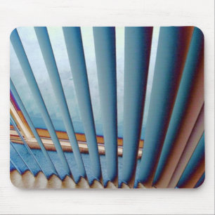 Alfombrilla De Ratón azul de la foto