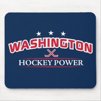 Alfombrilla de ratón azul de Washington Hockey Pow