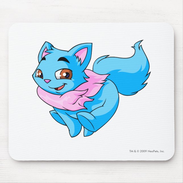 Alfombrilla De Ratón Azul de Wocky (Frente)