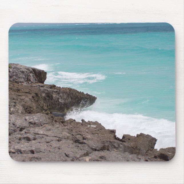 Alfombrilla De Ratón azul Guay (Frente)