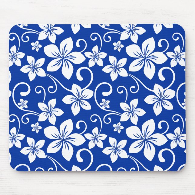 ALFOMBRILLA DE RATÓN AZUL HAWAII (AZUL REAL) (Frente)