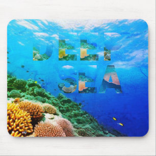 Alfombrilla De Ratón Azul mar