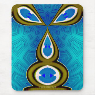 Alfombrilla De Ratón Azul Mousepad del conejito