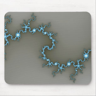 Alfombrilla De Ratón Azul - Mousepad fractal