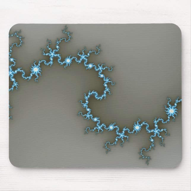 Alfombrilla De Ratón Azul - Mousepad fractal (Frente)