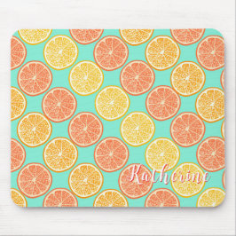 Alfombrilla De Ratón Azul naranja