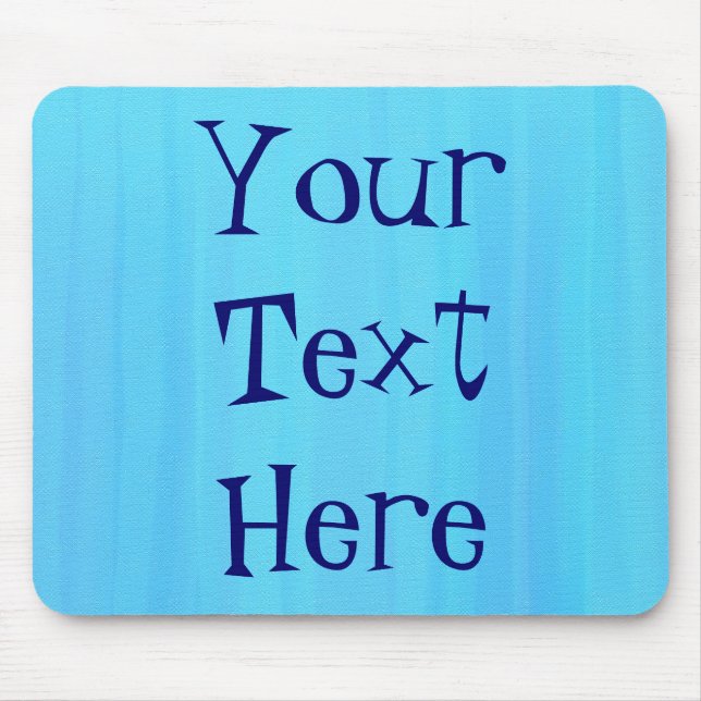 Alfombrilla De Ratón Azul pintado (Frente)