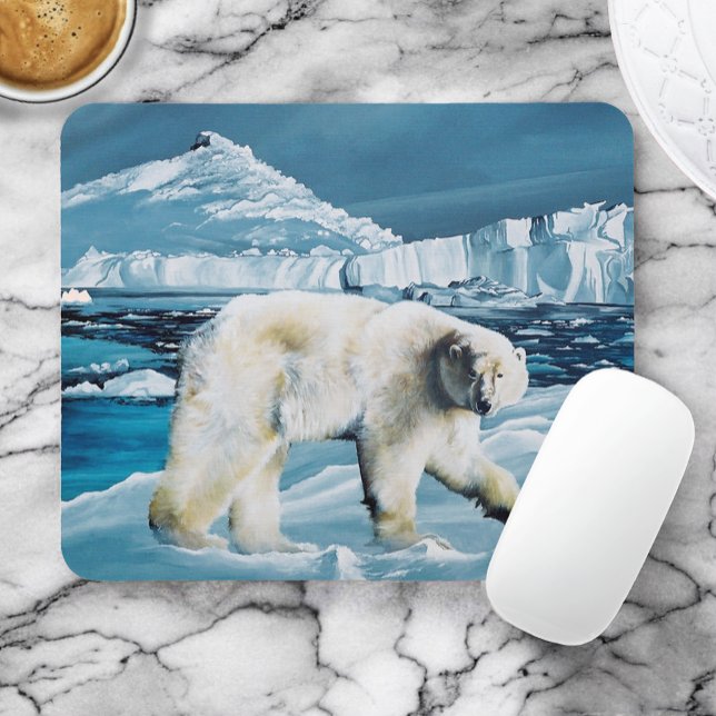 Alfombrilla De Ratón Azul polar ártico (Subido por el creador)
