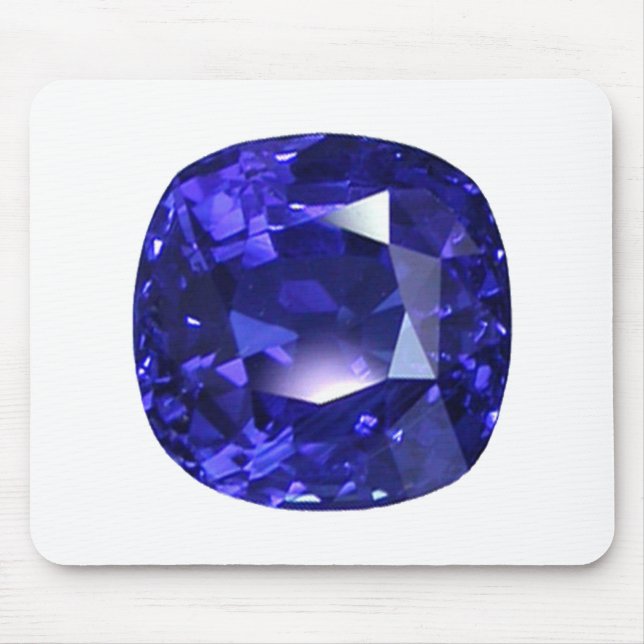 Alfombrilla De Ratón Azul profundo (Frente)