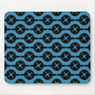 Alfombrilla De Ratón Azul profundo Poco frecuentes Círculos Mousepad