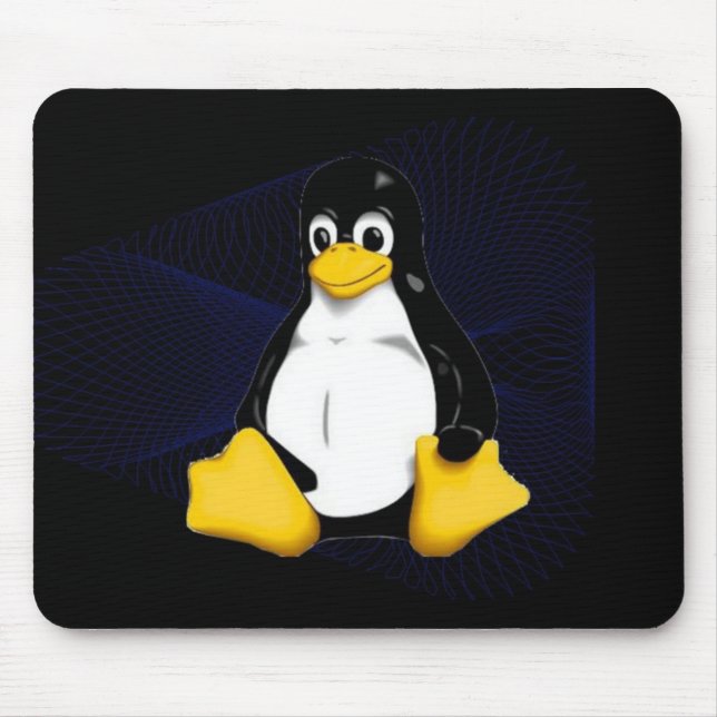 Alfombrilla De Ratón Azul Sobel de TUX (Frente)