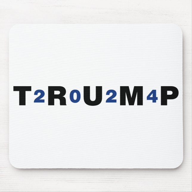 Alfombrilla De Ratón Azul Trump 2024 (Frente)
