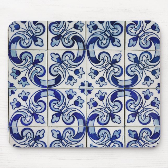 Alfombrilla De Ratón Azulejo (Frente)