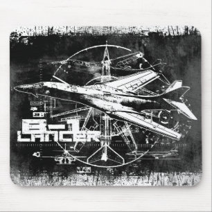 Alfombrilla De Ratón B-1 Lancer Mousepad