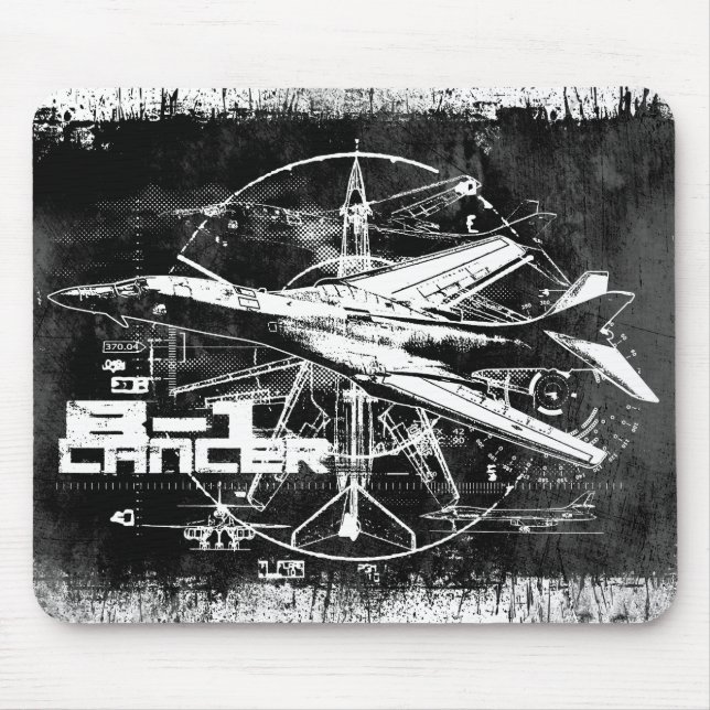 Alfombrilla De Ratón B-1 Lancer Mousepad (Frente)