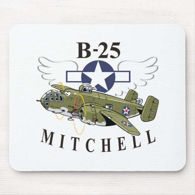 Alfombrilla De Ratón B-25 Mitchell (Frente)