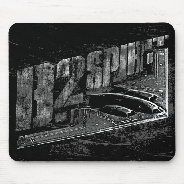 Alfombrilla De Ratón B-2 Espíritu Mousepad (Frente)