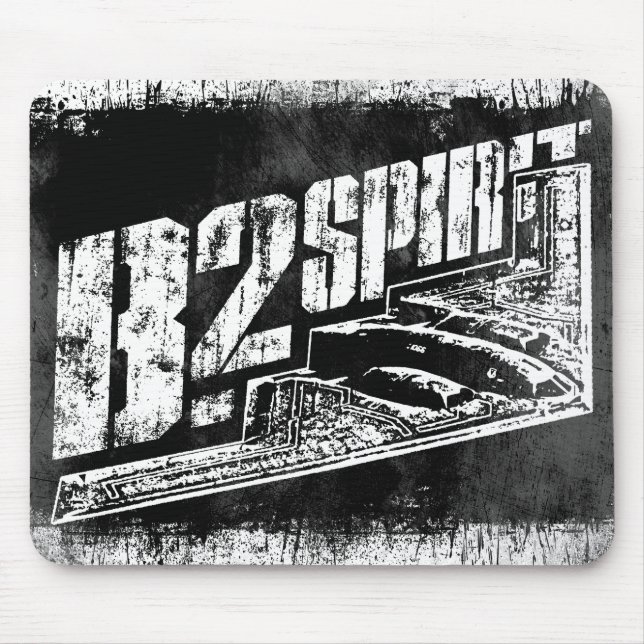 Alfombrilla De Ratón B-2 Espíritu Mousepad (Frente)