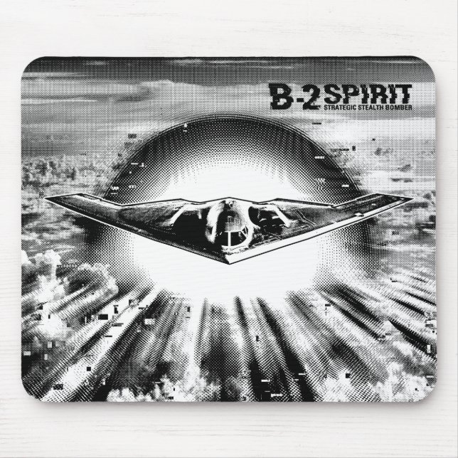 Alfombrilla De Ratón B-2 Mousepad de almohadilla de ratón de espíritu (Frente)