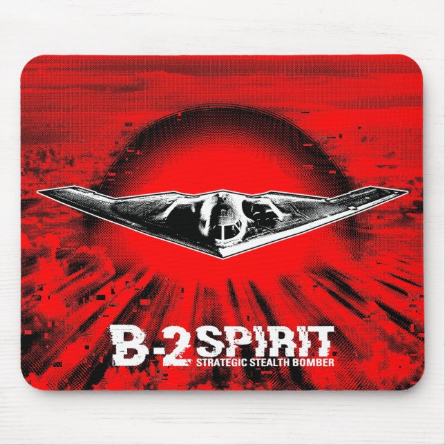 Alfombrilla De Ratón B-2 Mousepad de almohadilla de ratón de espíritu (Frente)