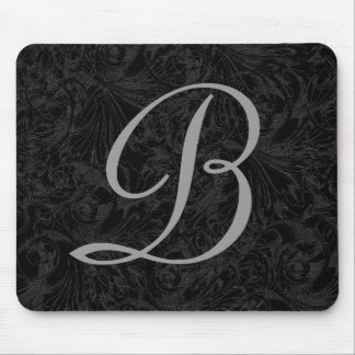 Alfombrilla De Ratón B : Monograma B Elegante Almohadilla para Ratón