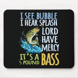 Alfombrilla De Ratón B Pesca Anglage Deporte Negro B Pescado