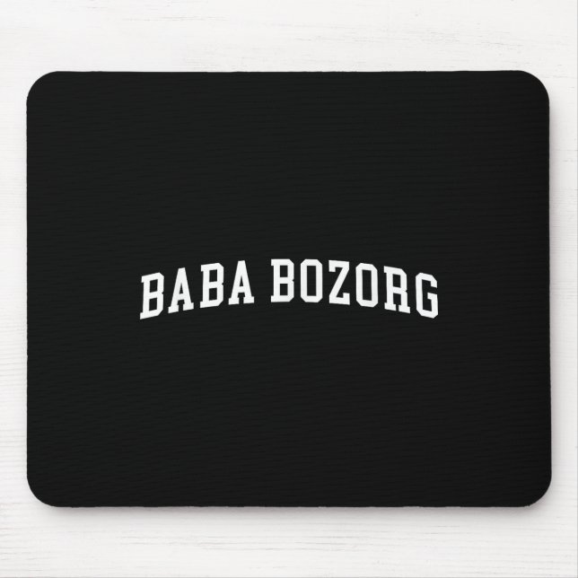 Alfombrilla De Ratón Baba Bozorg  (Frente)