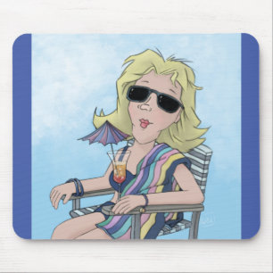 Alfombrilla De Ratón Babe Beach Mouse Pad