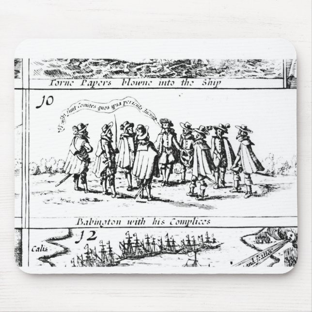 Alfombrilla De Ratón Babington y sus cómplices (Frente)
