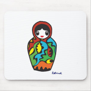 Alfombrilla De Ratón Babushka - Matryoshka