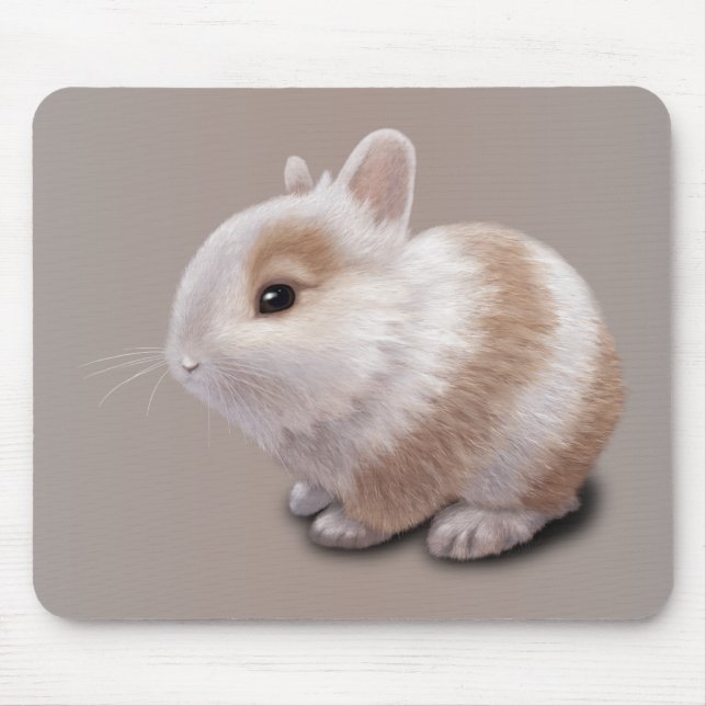 Alfombrilla De Ratón Baby Bunny (Frente)