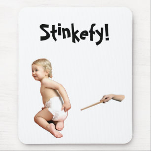 Alfombrilla De Ratón Baby Stinkefy!-mousepad