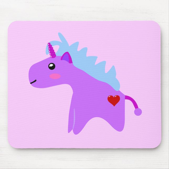 Alfombrilla De Ratón Baby Unicorn (Frente)