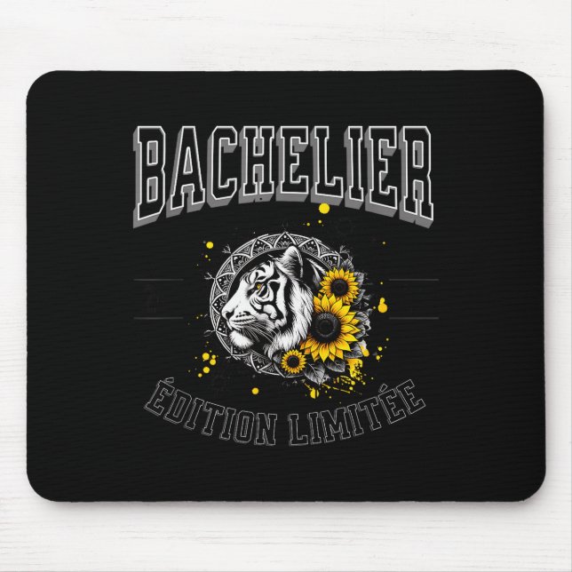 Alfombrilla De Ratón Bac Diploma 2025 Tiger Limited Edition New Bachelo (Frente)