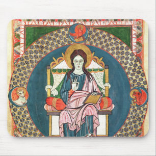 Alfombrilla De Ratón Bacalao. Cristo 1948 en majestad